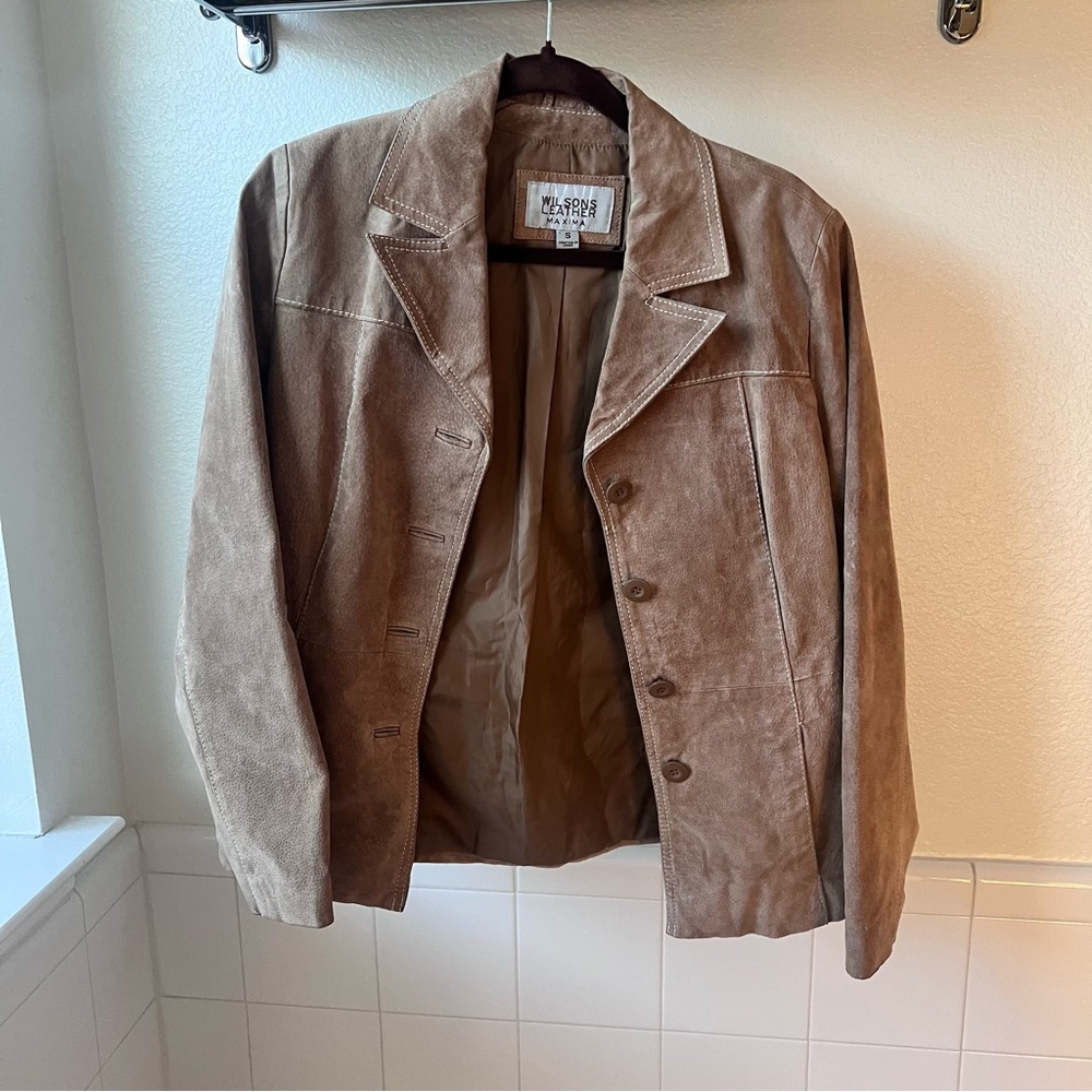 Brown Suede Jacket